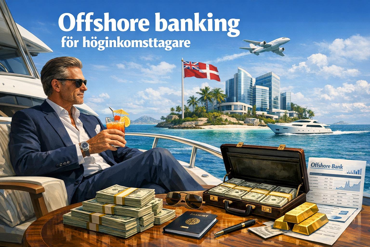 Offshore banking för höginkomsttagare